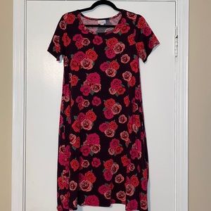 LulaRoe Jessie Rose Printed Dress